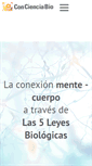 Mobile Screenshot of concienciabio.com